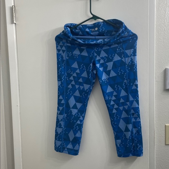 Pants - Geometric Blue womens Leggings